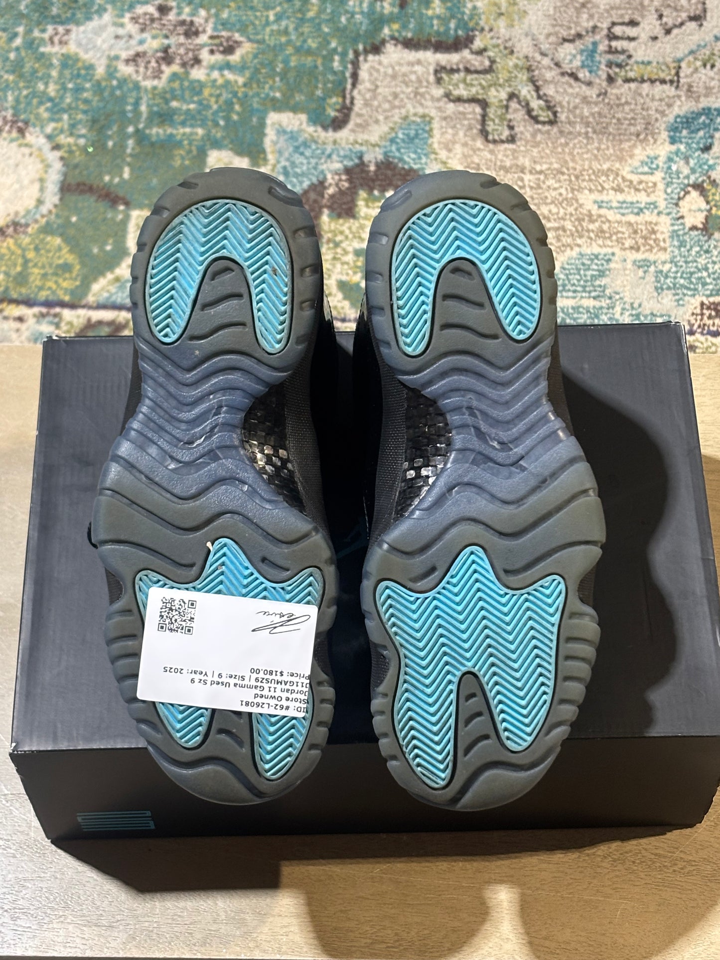 Jordan 11 Gamma Used Sz 9