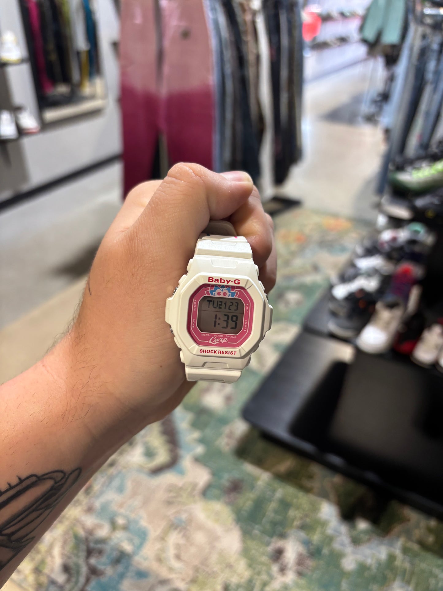 Baby G-Shock White/Pink