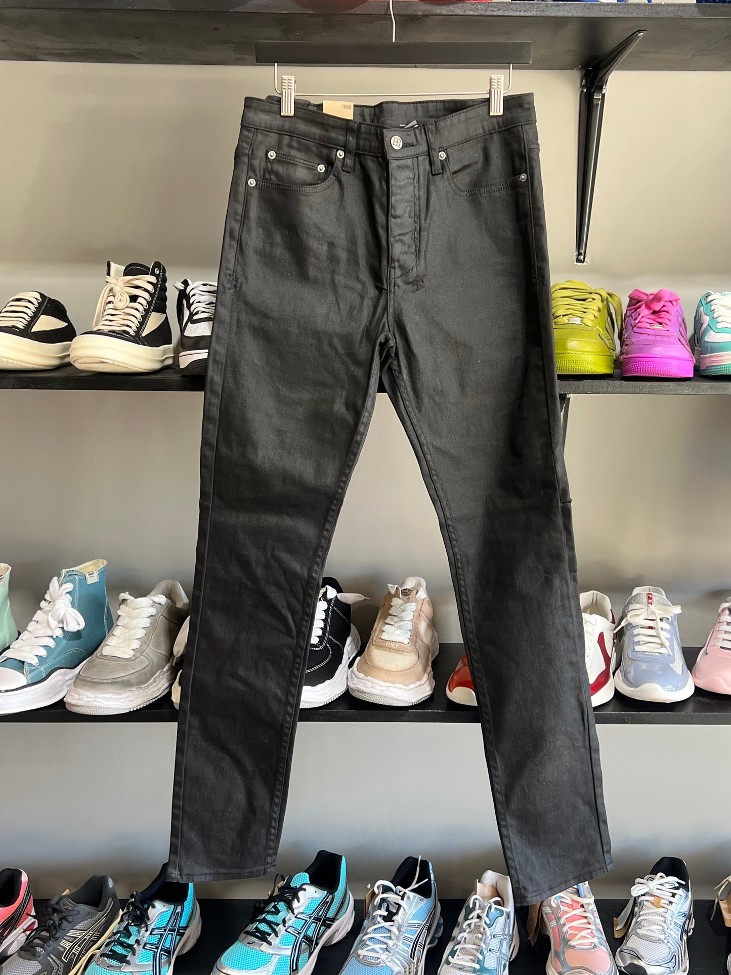 Ksubi Wax Black Skinny Jeans