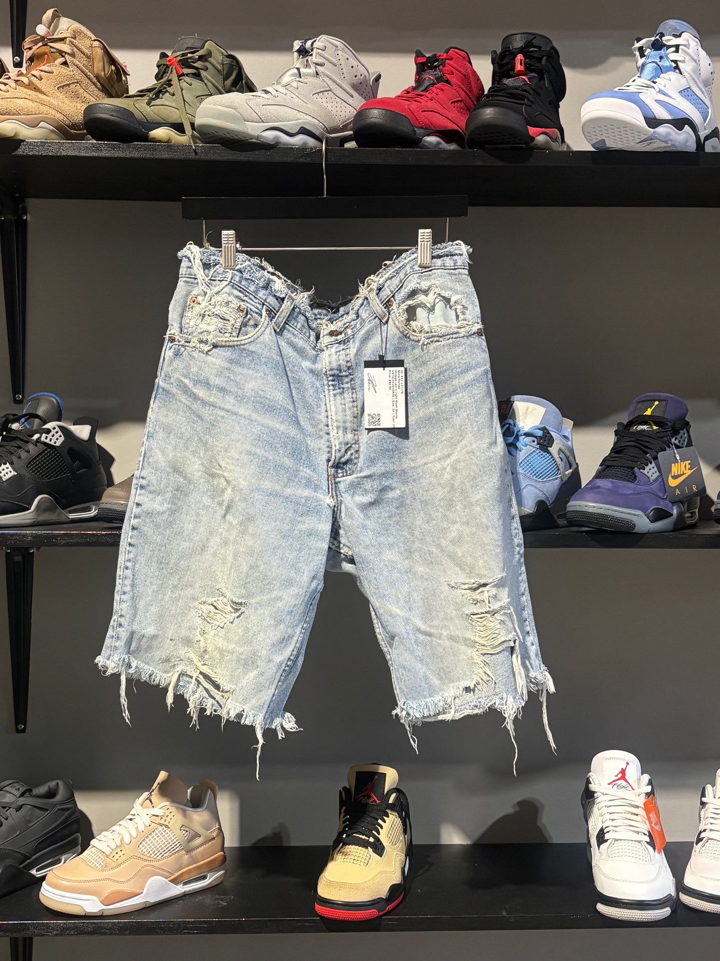 Vintage Levis Light Wash Shorts