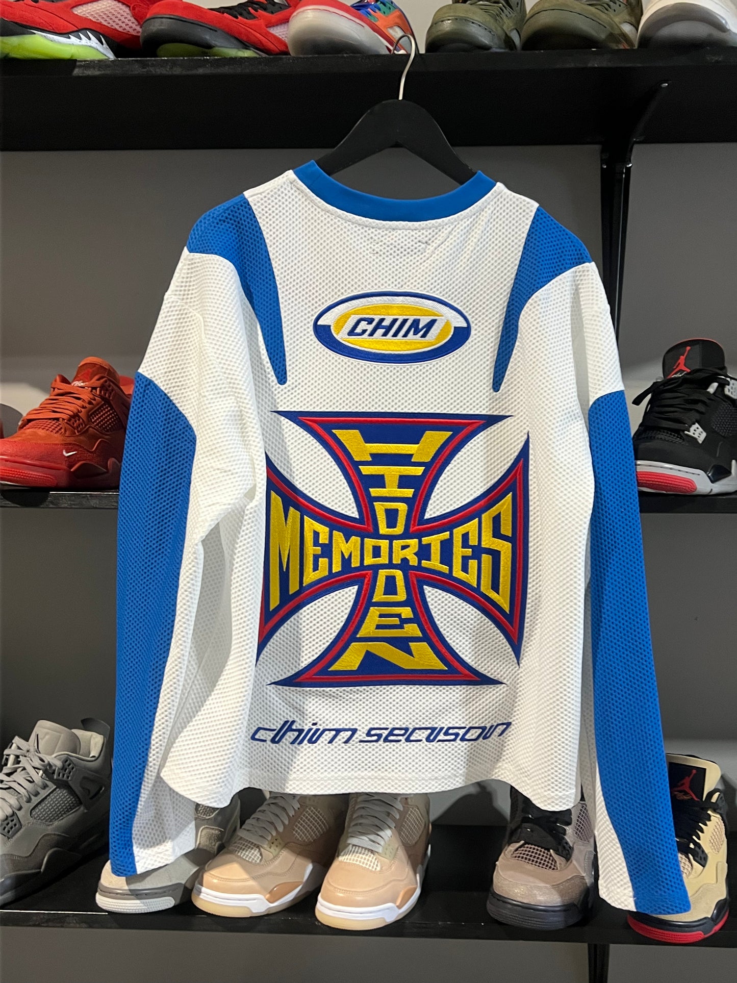 HMDD CS Moteaux Jersey White/Blue Jersey