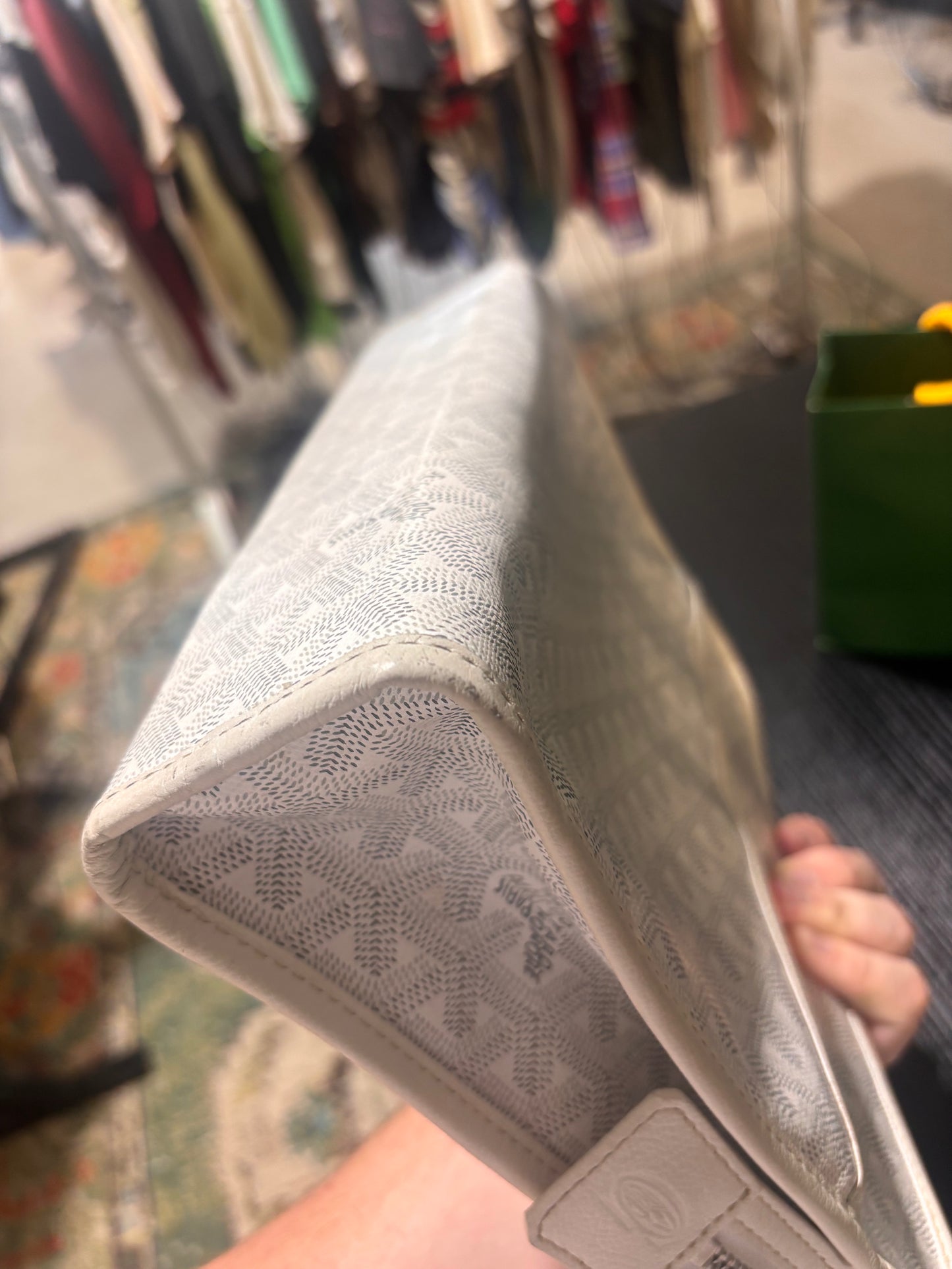 goyard jouvence bag white