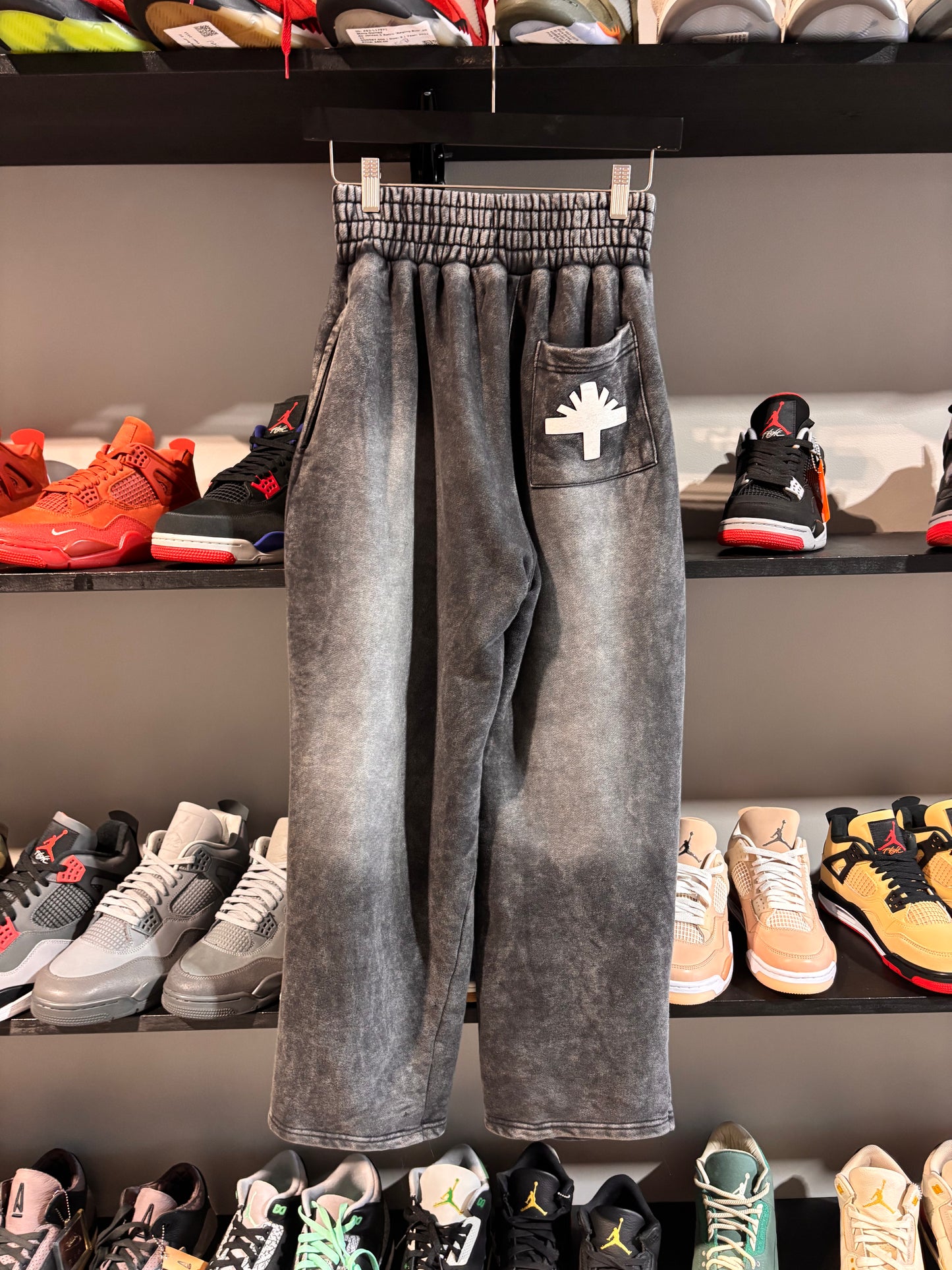 vertabrae black oversized sweats used
