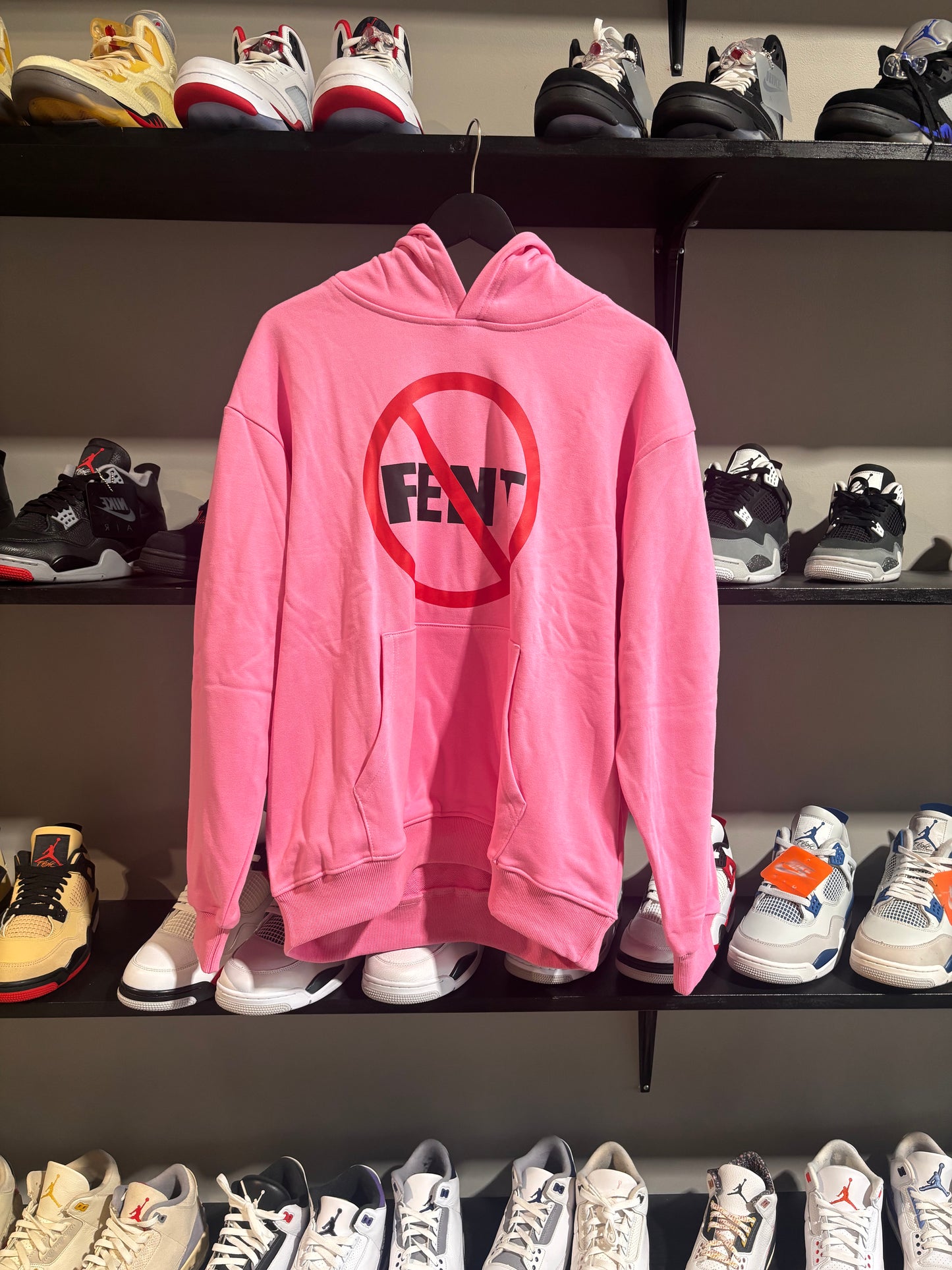 Pink No Fent Arcane Hoodie