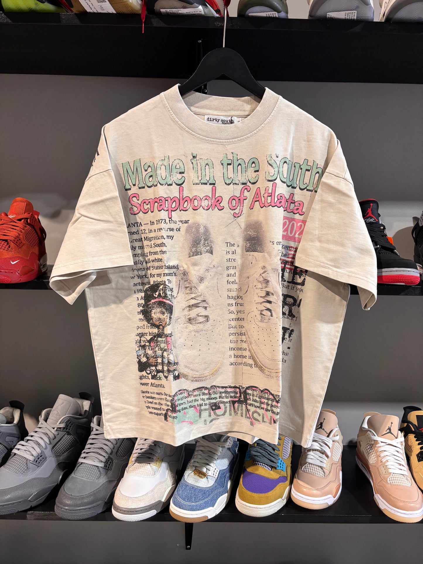 Dirty South scrap book tee