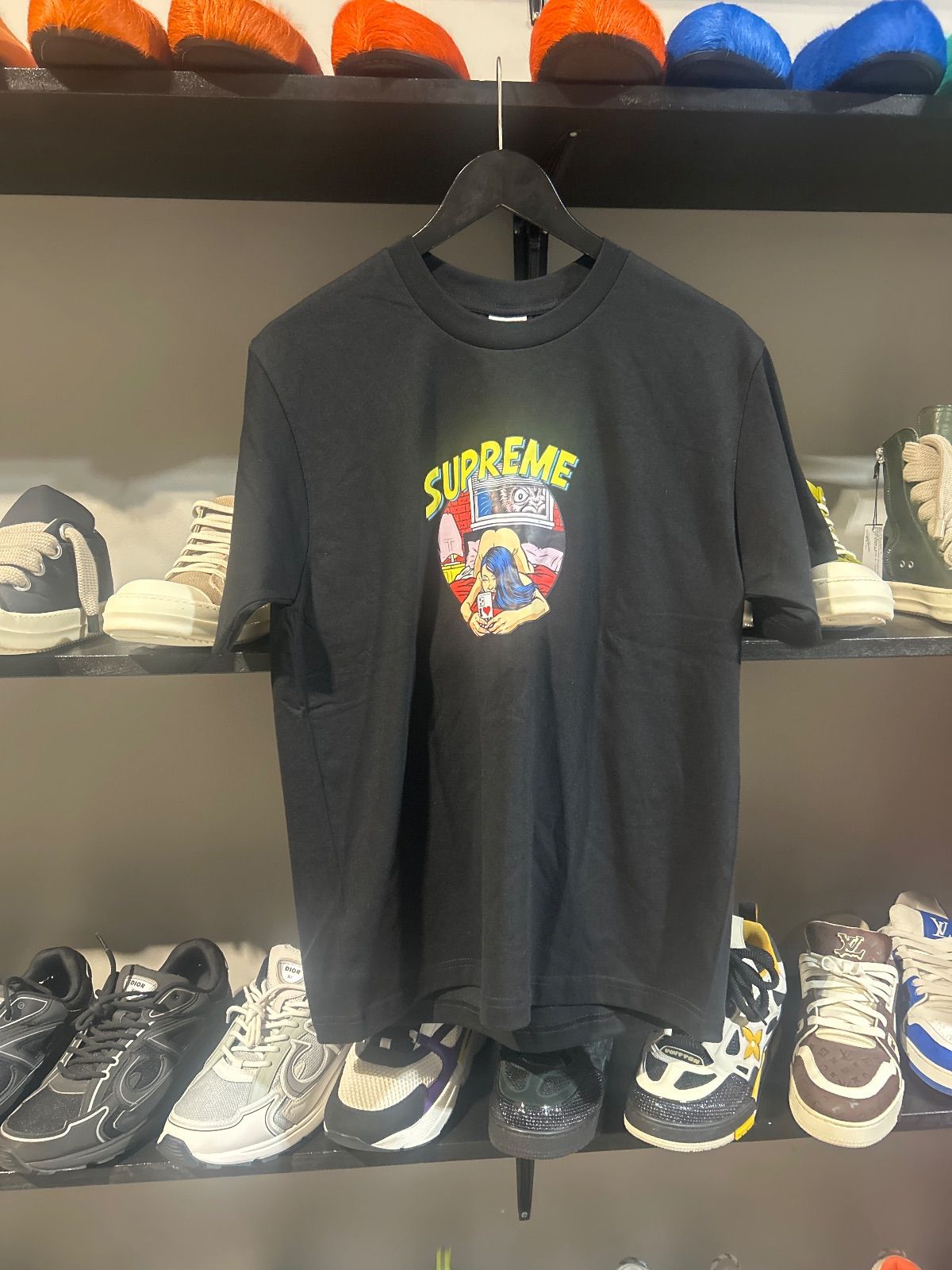 Supreme Bedroom Tee (SS25) Black