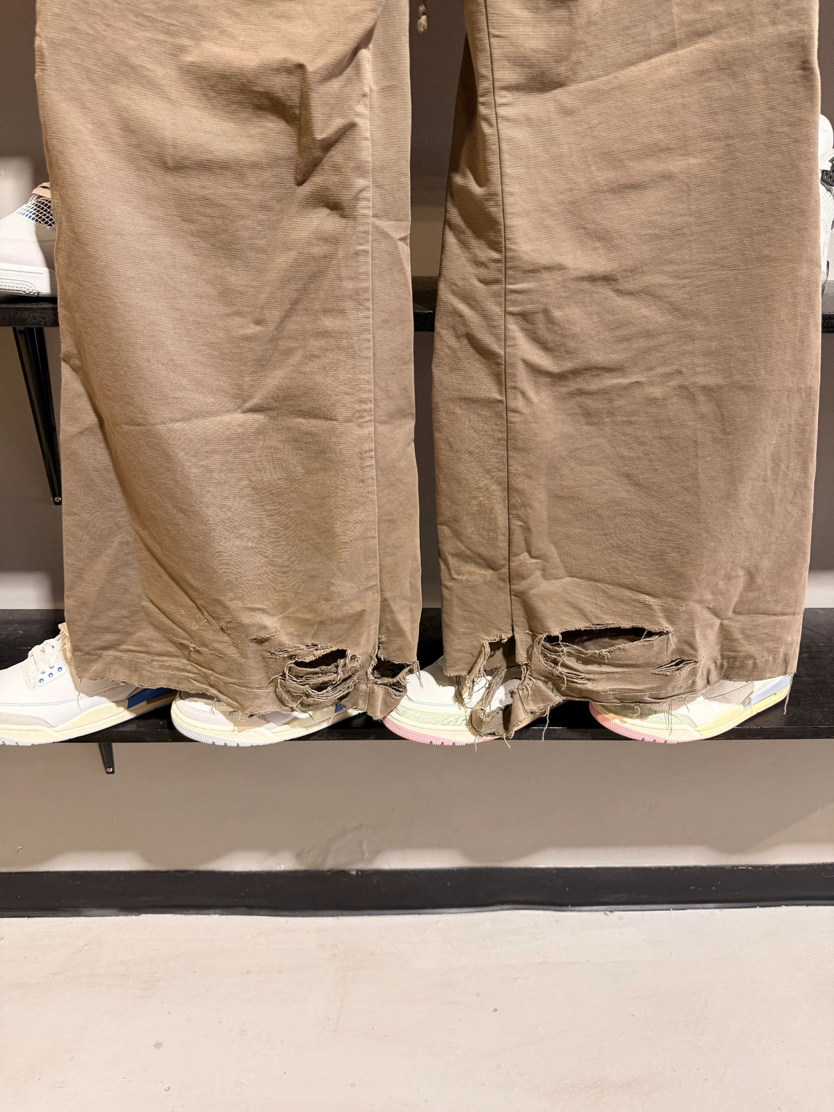 Rick Owens Brown Bella Cargo Pants - Pre-Owned