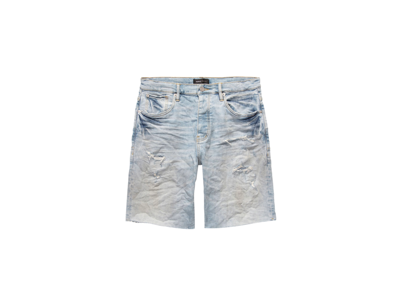 purple cargo shorts