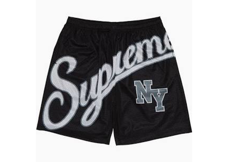 Supreme Big Script Mesh Short