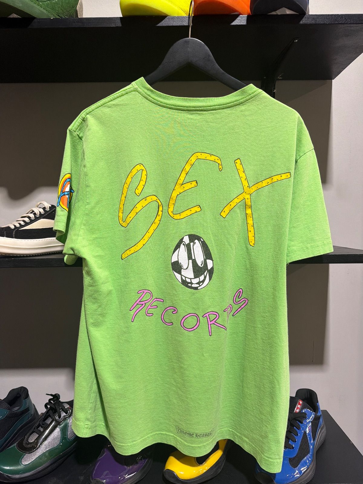 Chrome Harts Sex Records matty Boy Tee Green