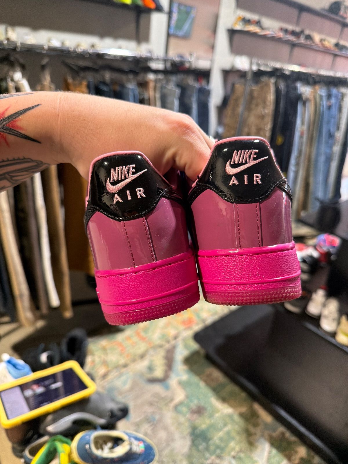 Nike Air Force 1 Low Pink Cooler Mulberry Rose - Pre-Owned
