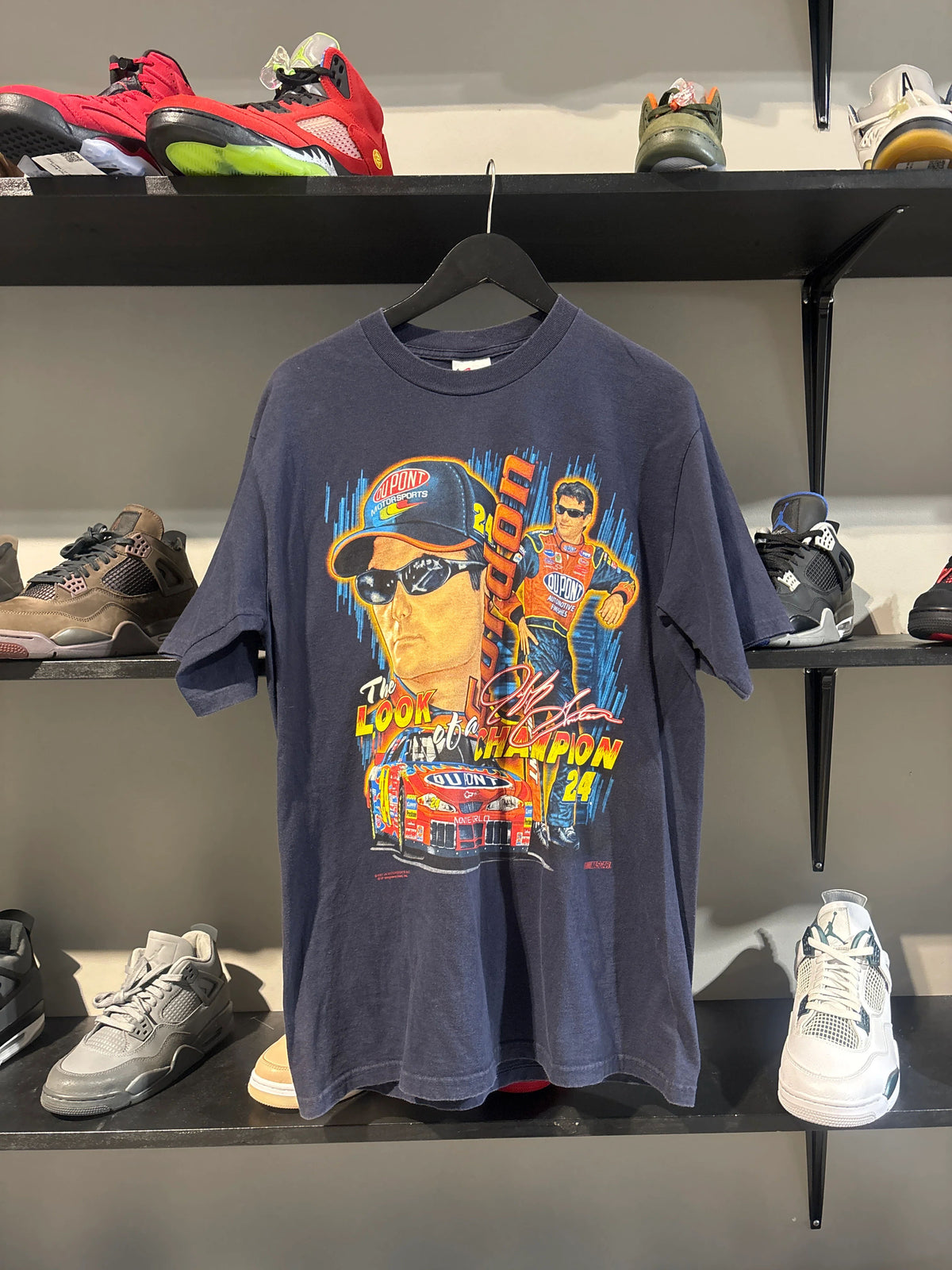 Vintage Jeff Gordon Look Of A Champ Tee 01' - Pre-Owned