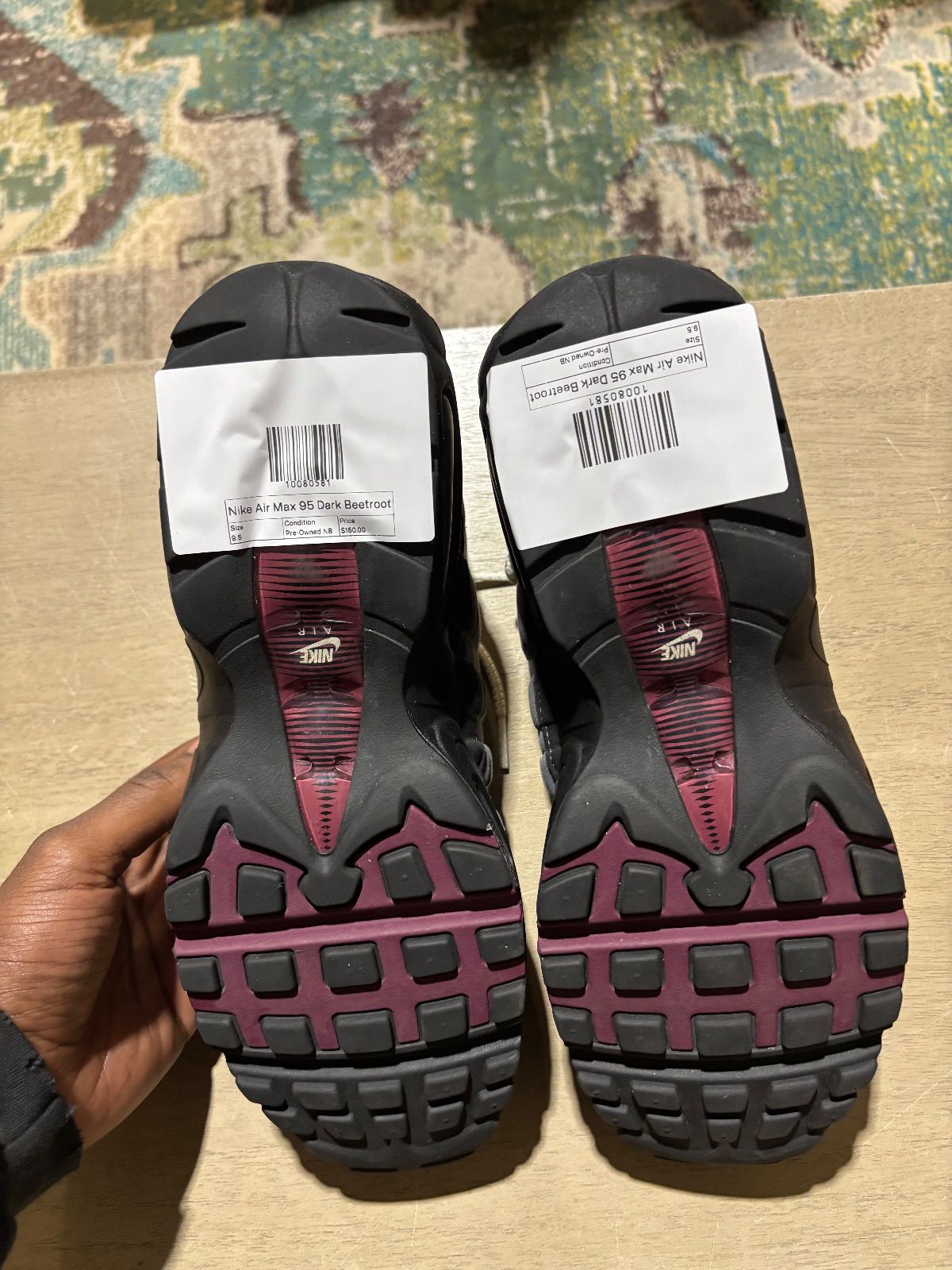 Nike Air Max 95 Dark Beetroot - Pre-Owned NB