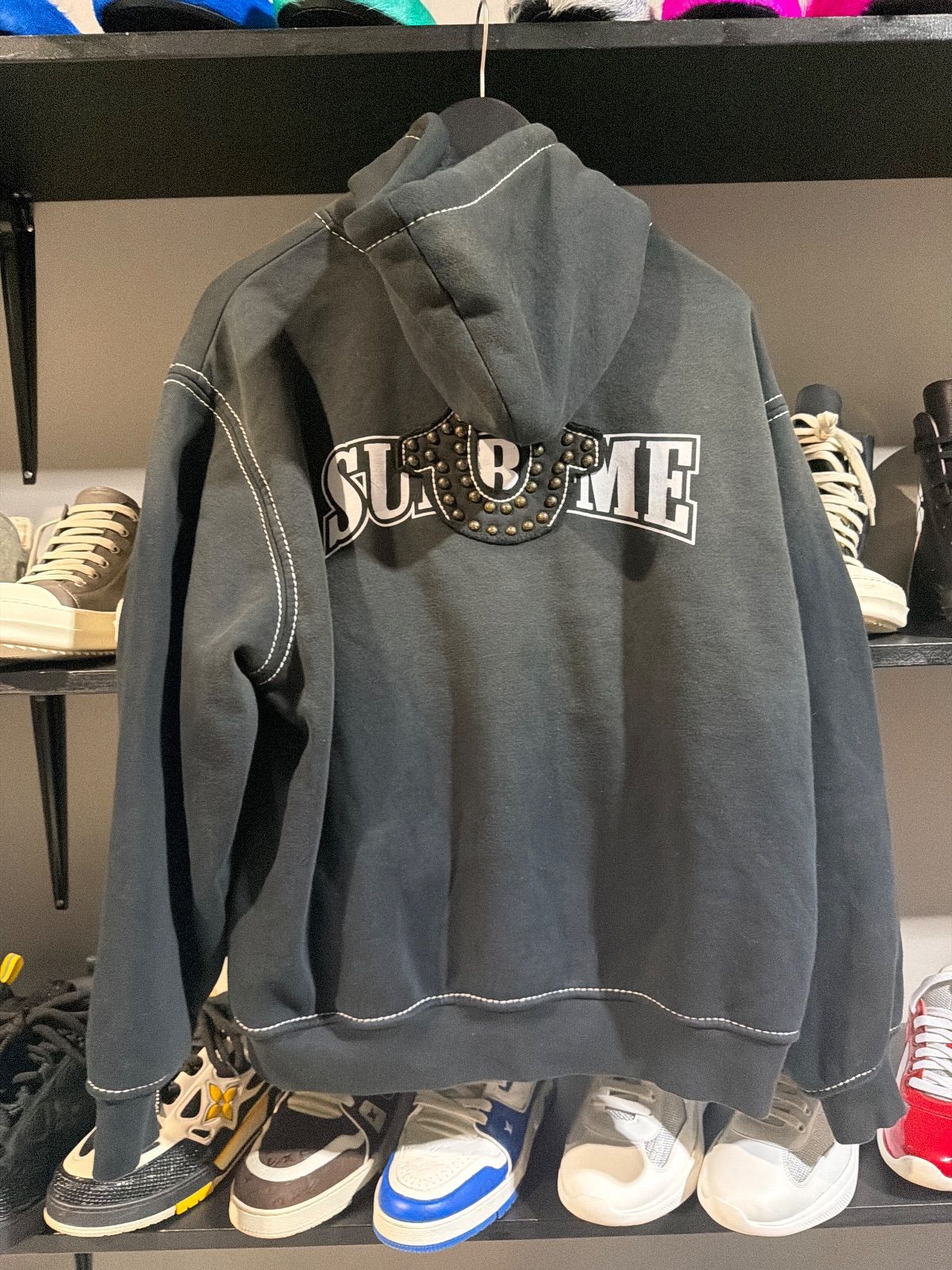 Supreme x True Religion Black ZIpup