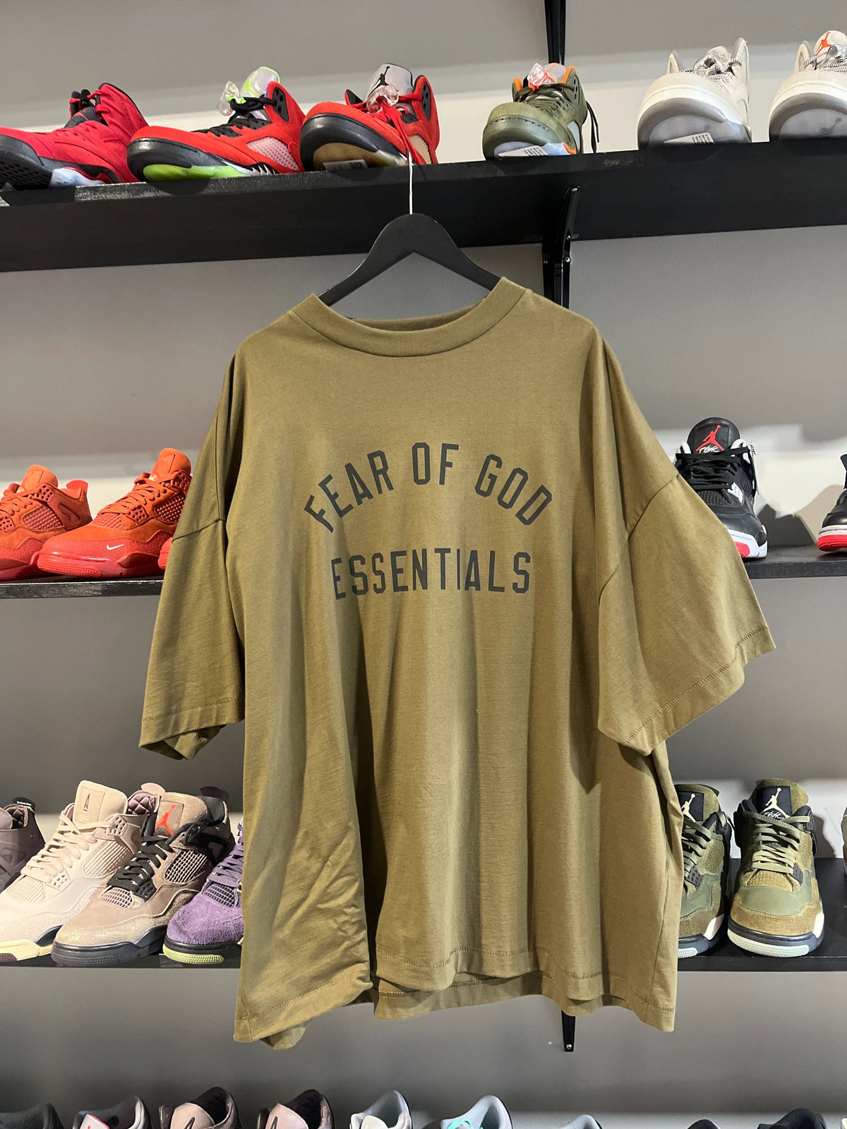 Military Green Essentials T Shirt