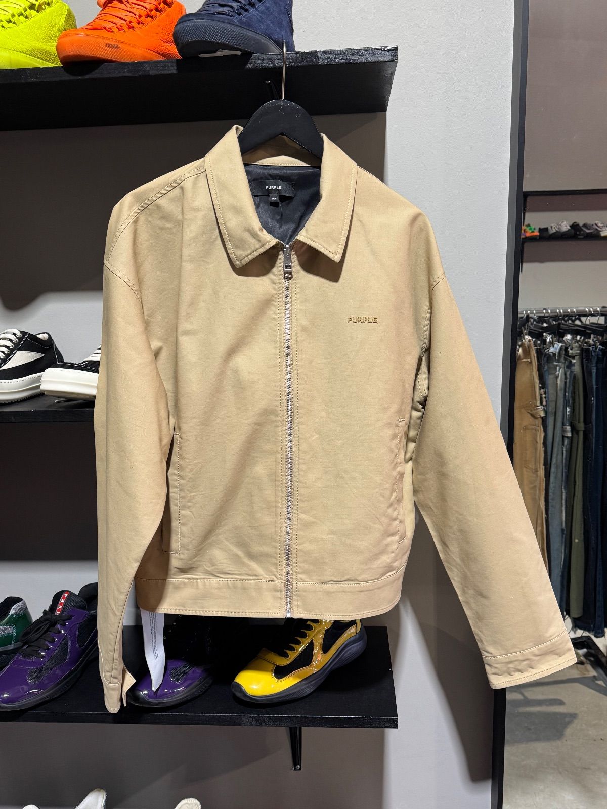 Purple Brand Khaki Jacket