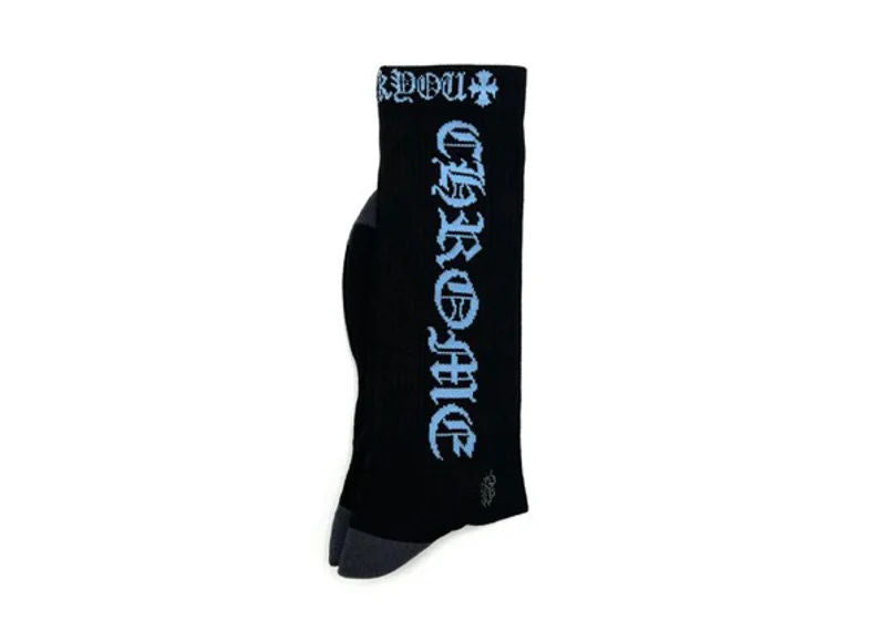 Chrome Hearts Black/Blue Socks