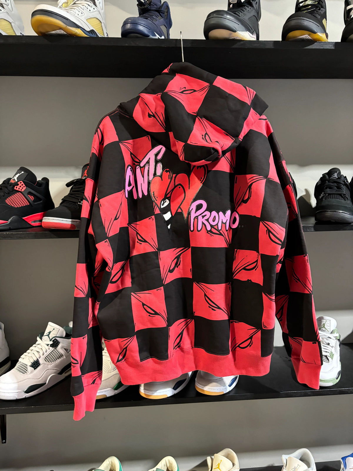 Matty Boy Anti Promo 99 Eyes Las Vegas Hoodie Red