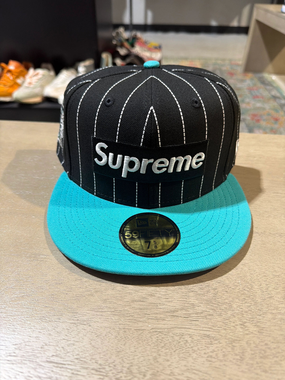 Supreme Miami Marlins Box Logo Hat
