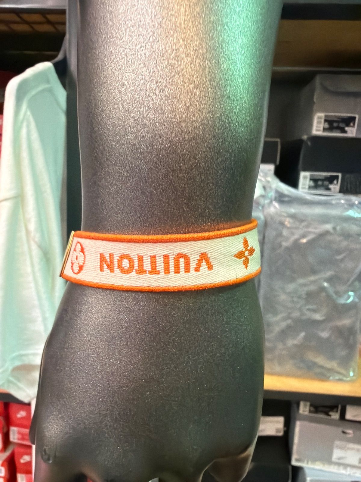 Louis Vuitton Orange Monogram Bracelet