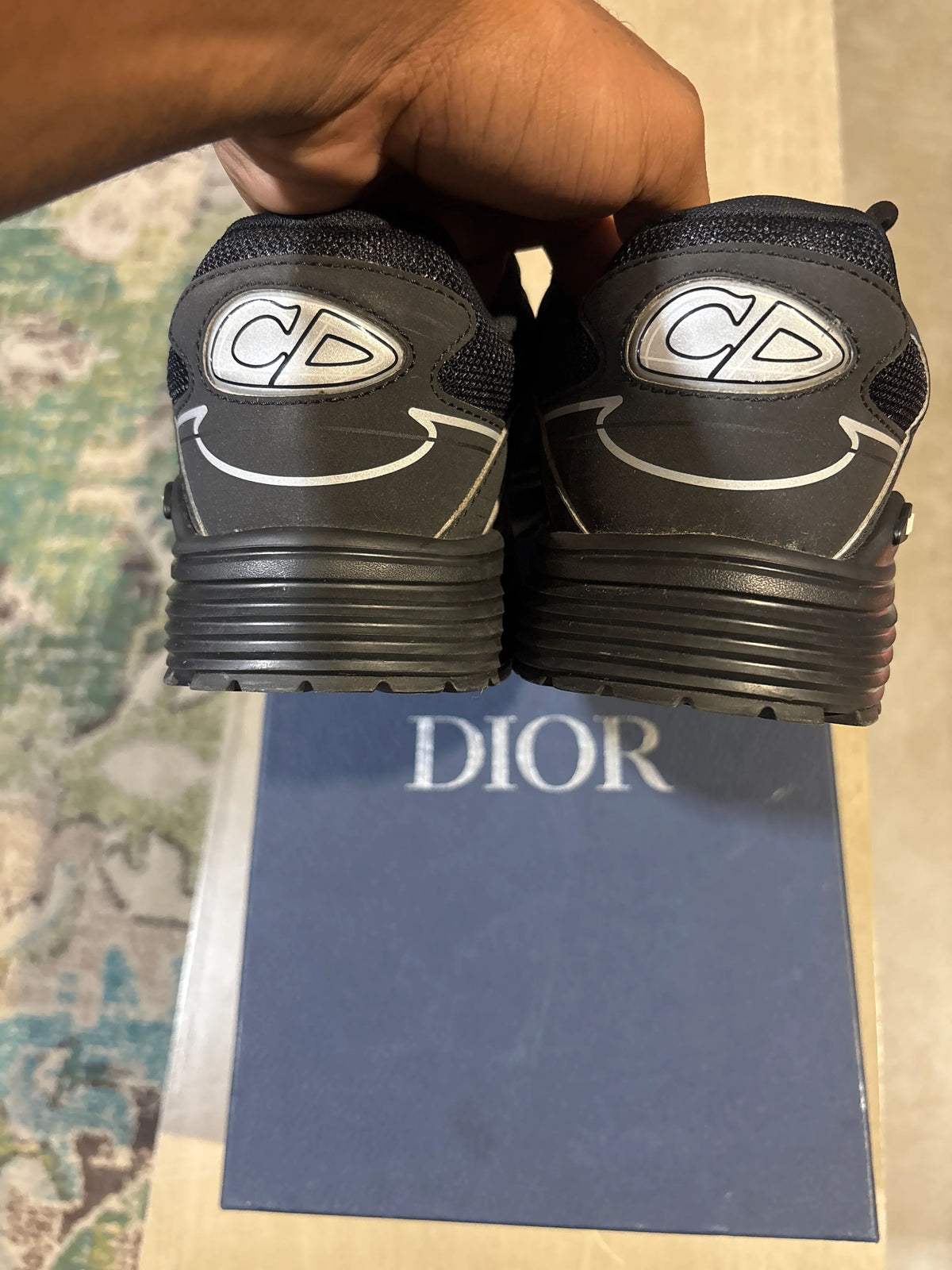 Christian Dior B30 Black Used Sz 12 - Pre-Owned
