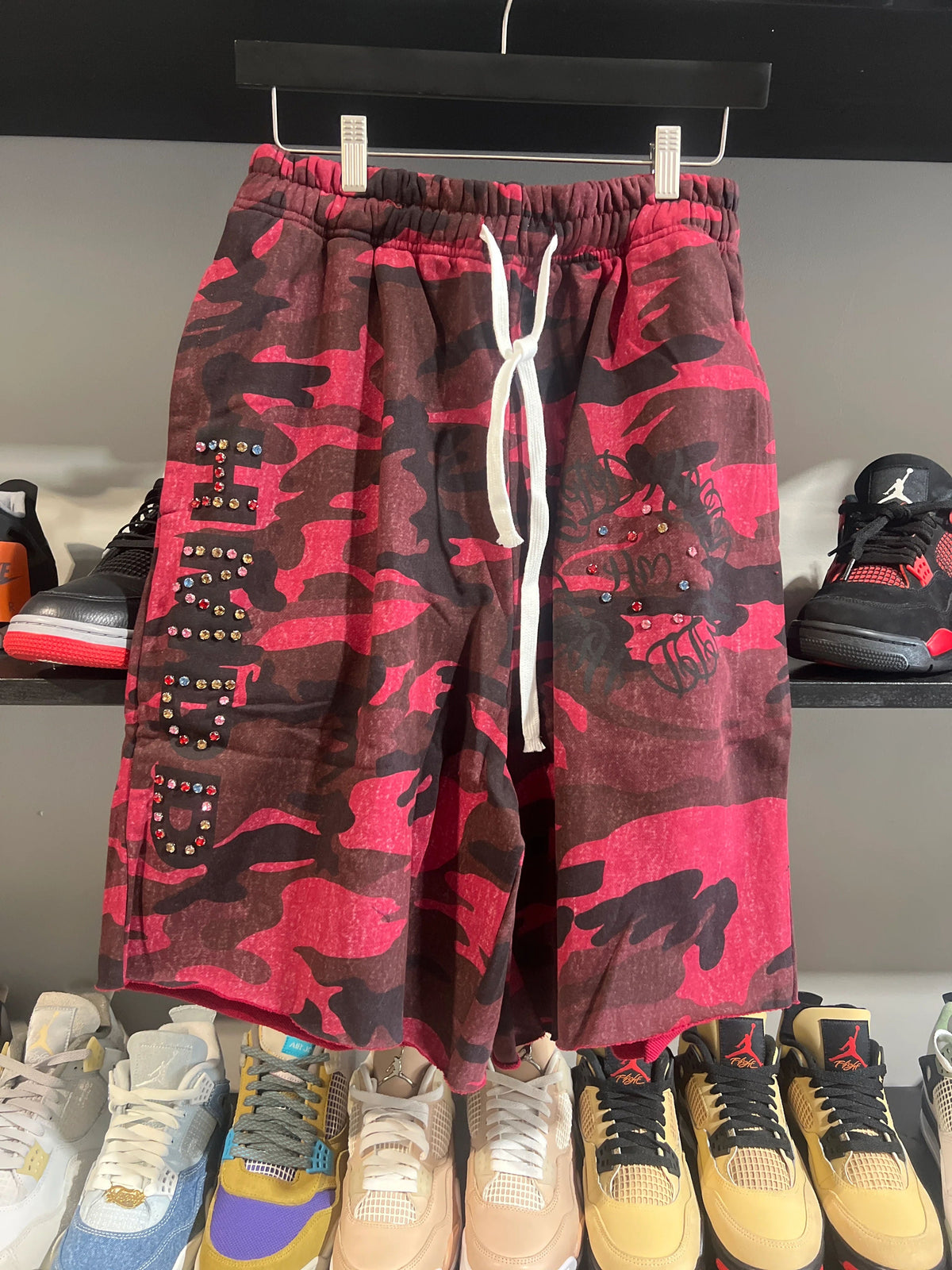 Hmdd Red Camo Shorts
