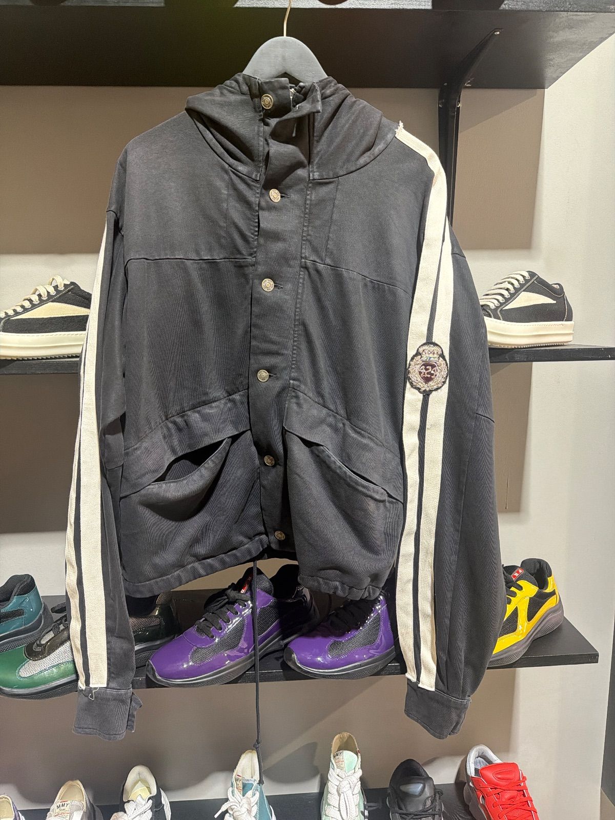 424 Black Crest Racing Jacket