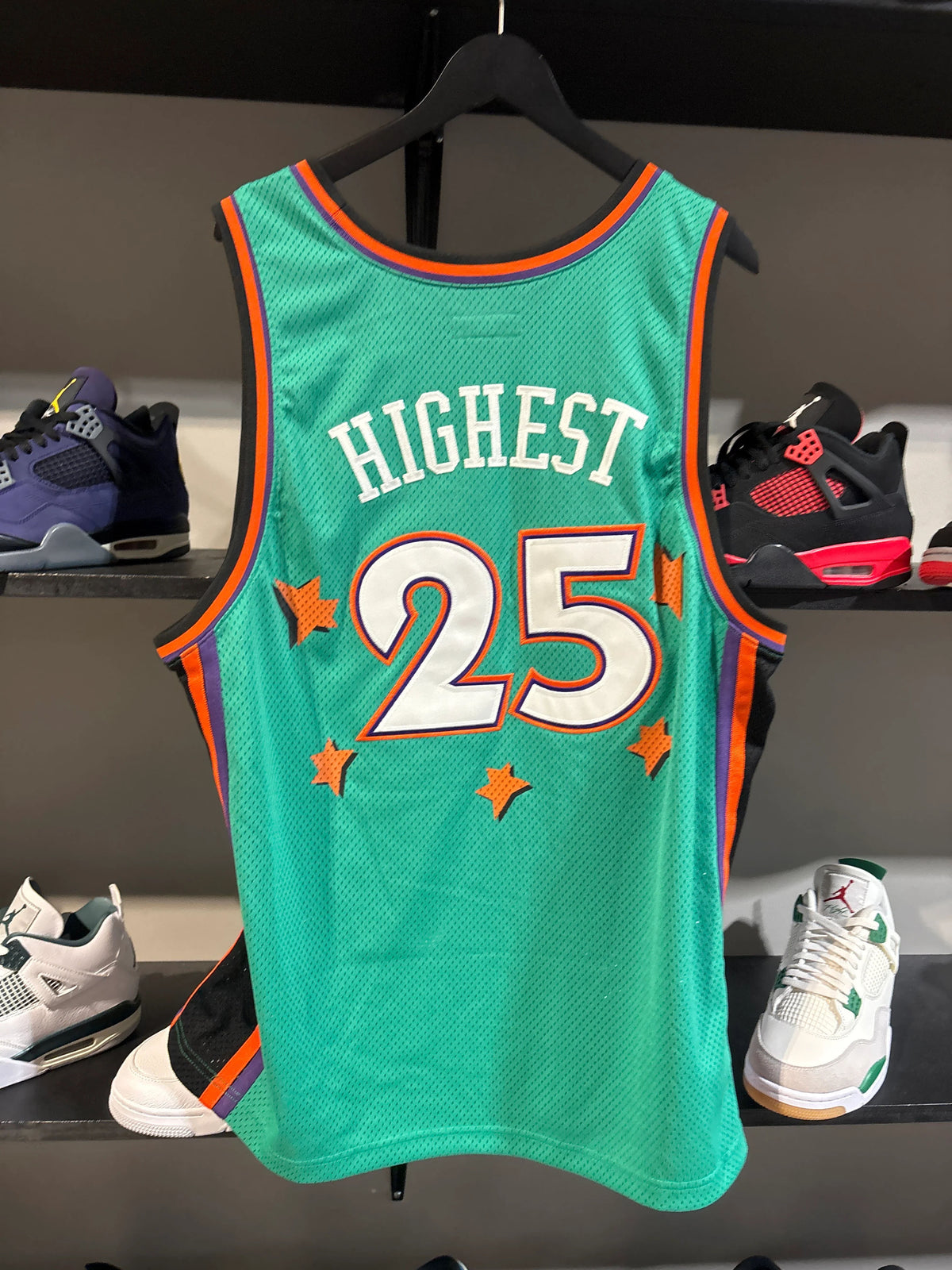 Supreme Allstar Supreme Jersey Green Sz Xl - Pre-Owned