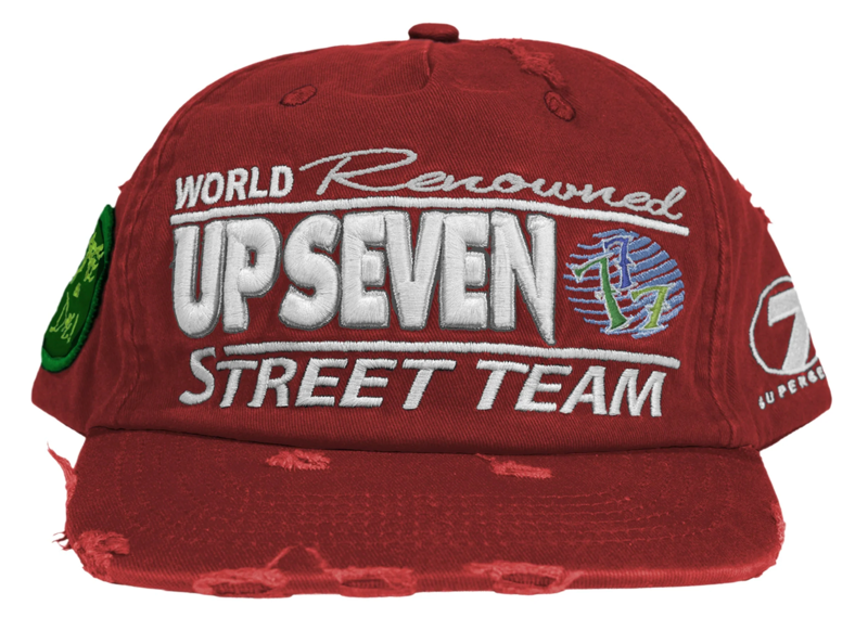 Up7 skate snapback Rosy red