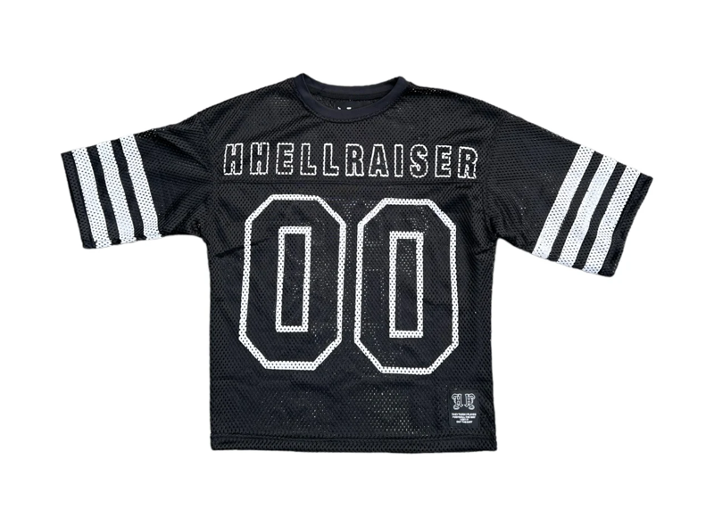 HHellraiser Football Jersey Black