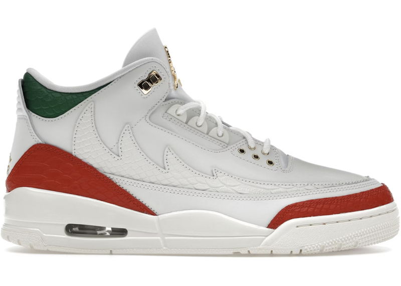 Air Jordan Retro 3 El Vuelo Summit White