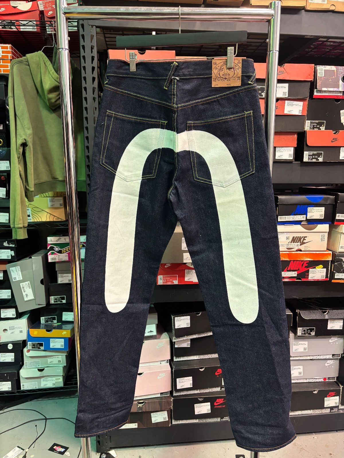 Evisu Denim Inidgo/White