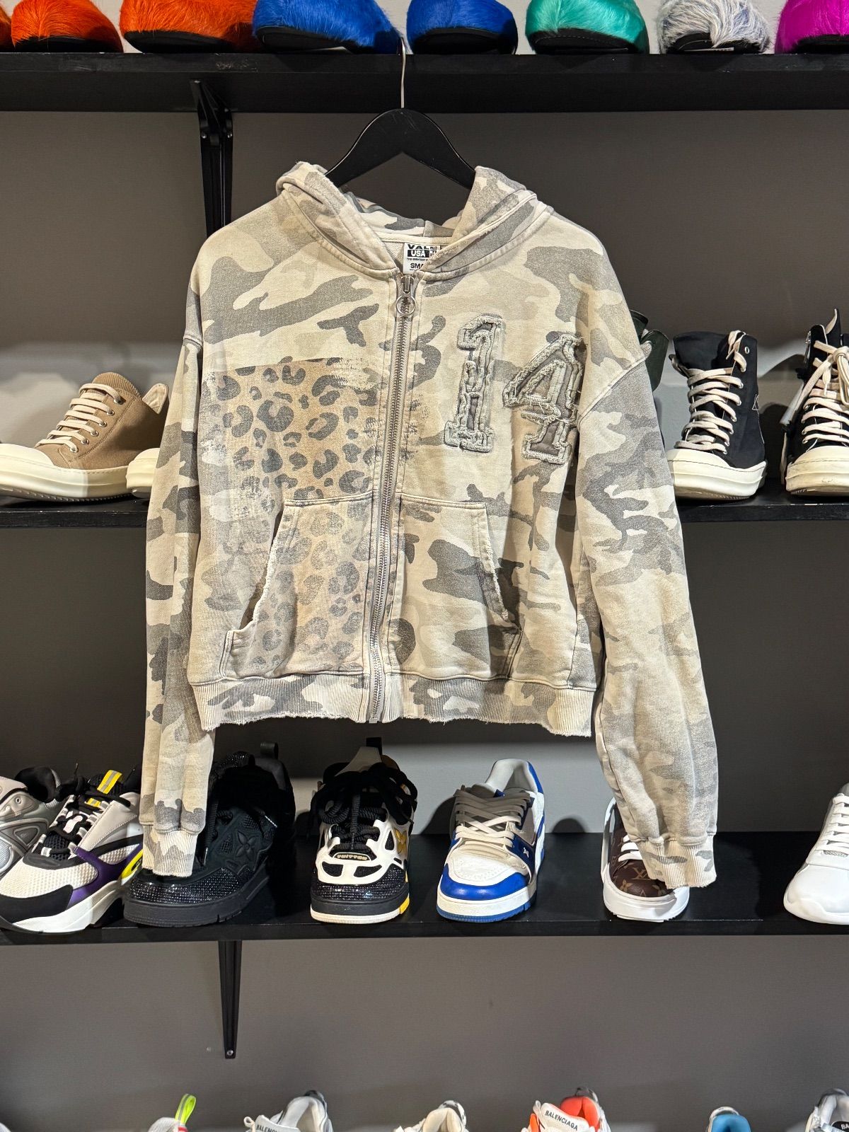 Vale Grey Camo 14 Zipup