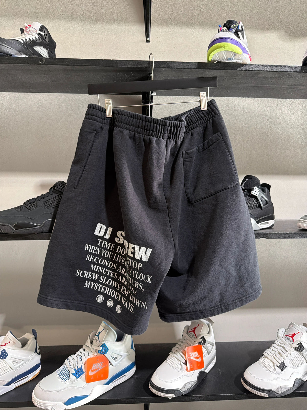 Supreme Dj Screw Black Shorts