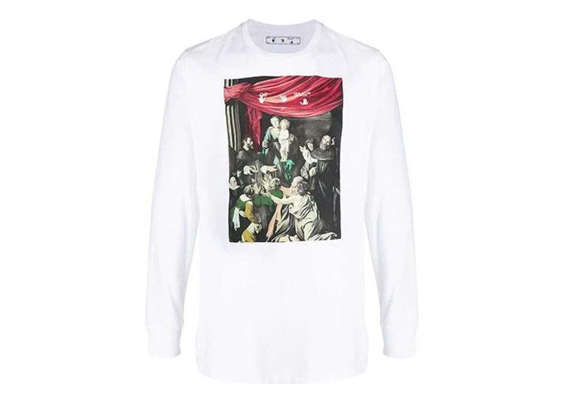 ow Caravaggio long sleeve white