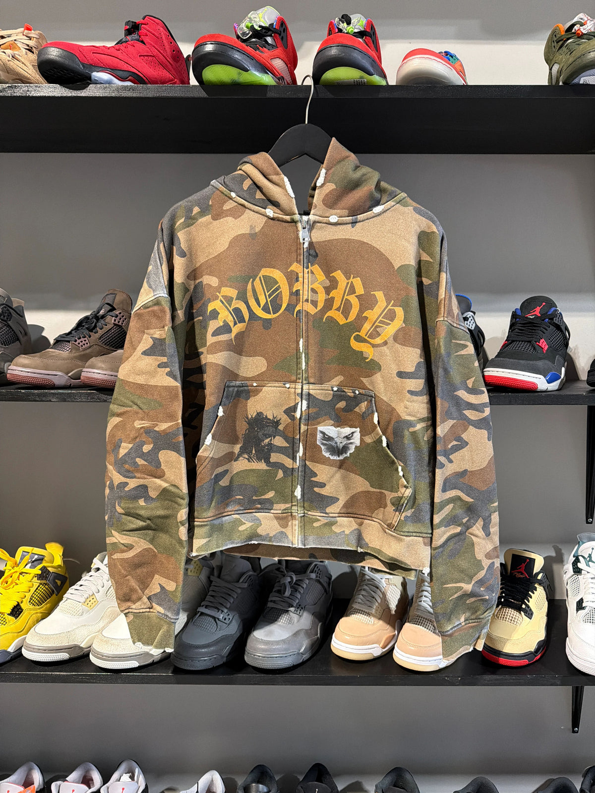 Bobby Ray Camo Zipup Hoodie