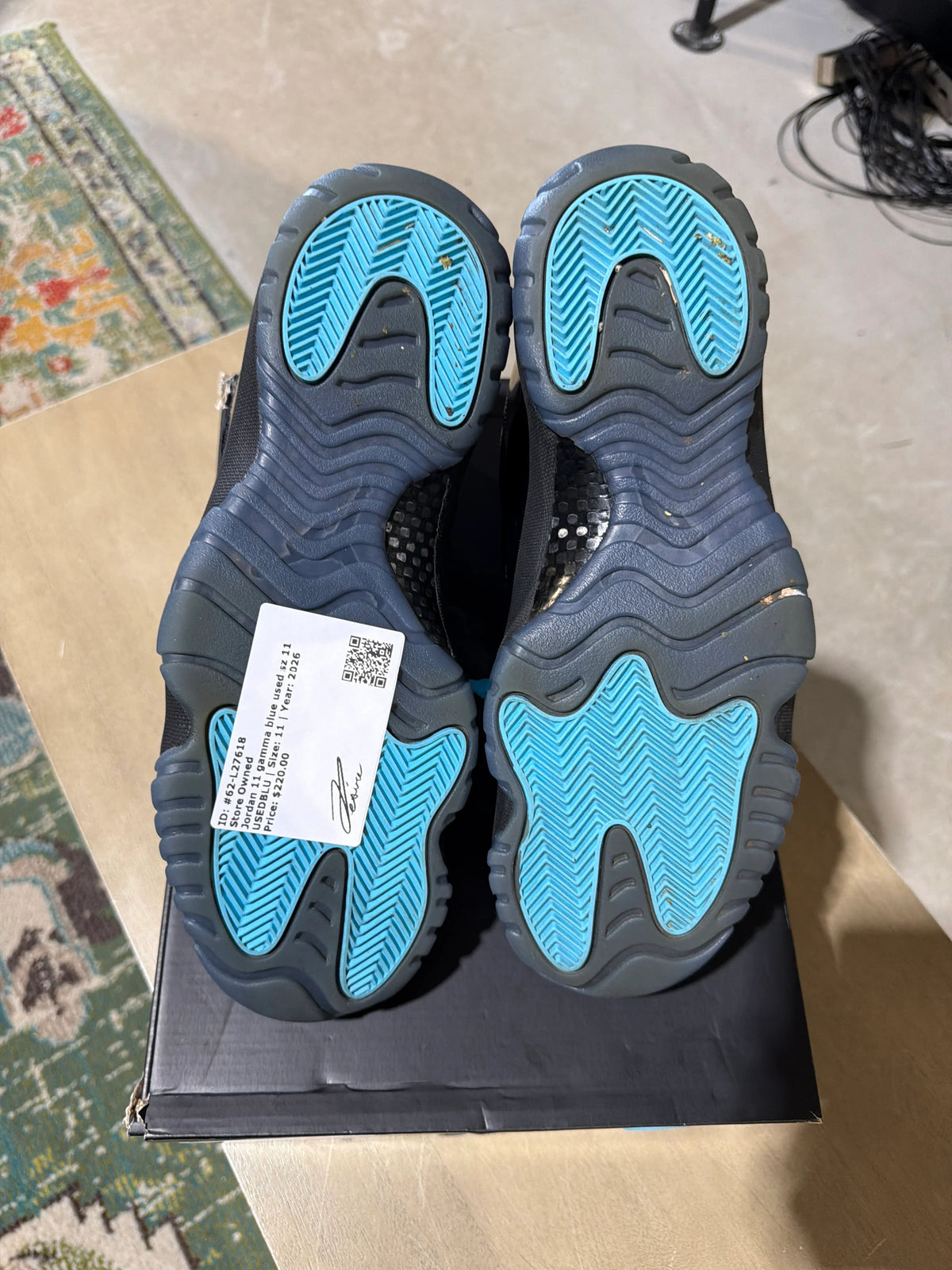 Jordan 11 Retro Gamma Blue (2025) - Pre-Owned