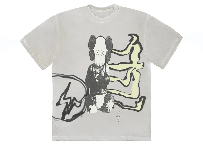 ts kaws short sleeve tee