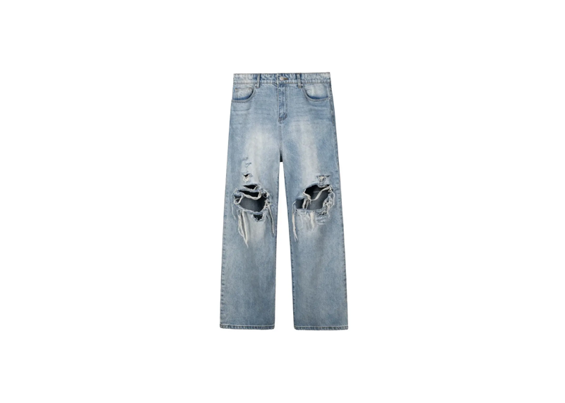 basket case gallery blowout baggy denim