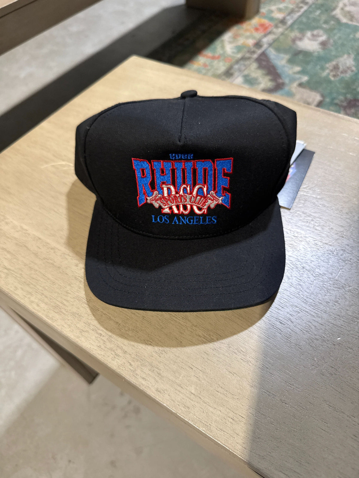 Rhude Sports Club Snapback Hat