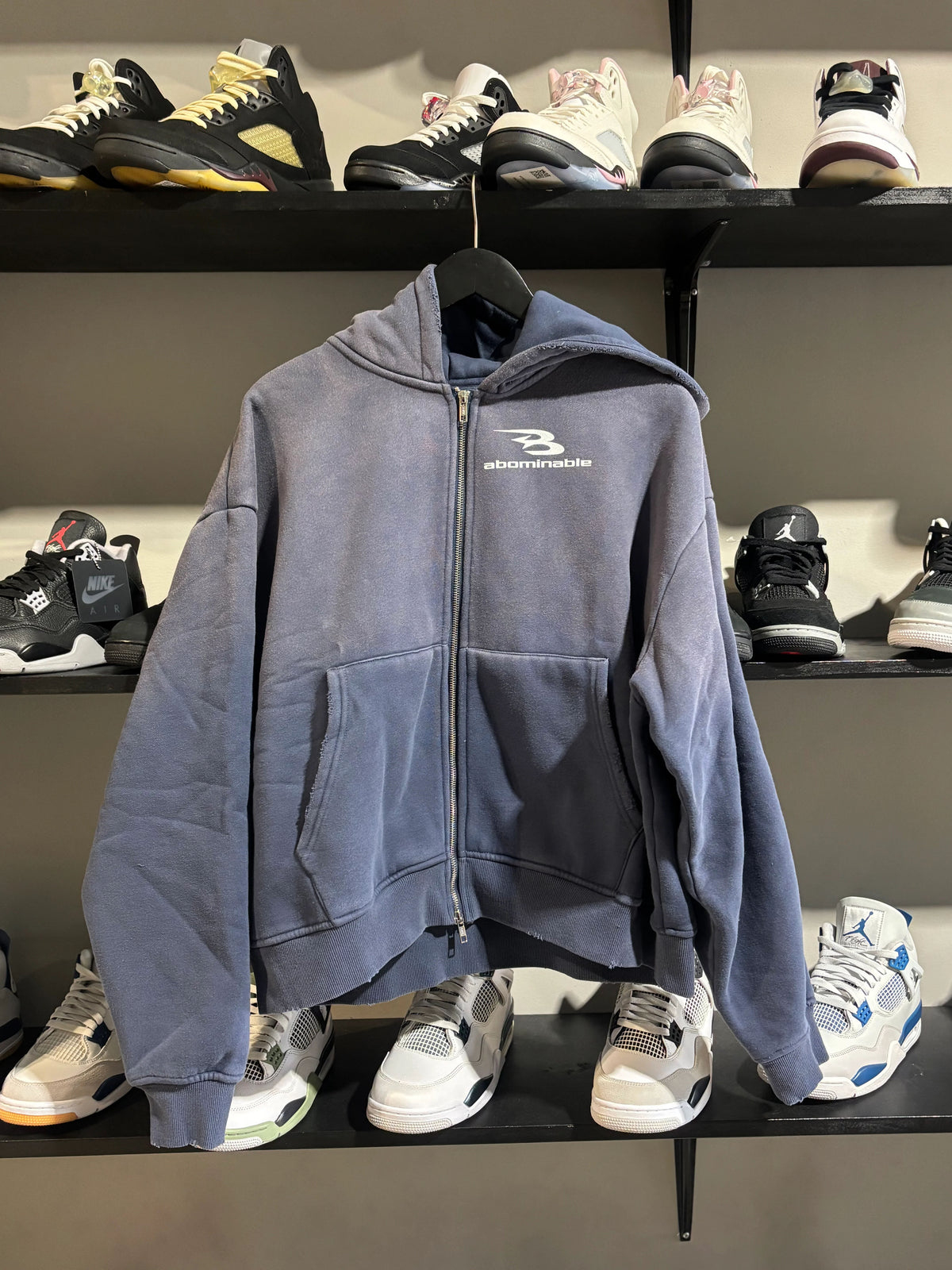 Abominable B Logo Navy Zipup