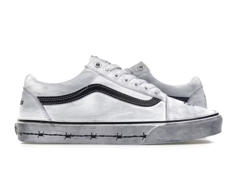 Vans Old Skool Travis Barker Dues Paid White