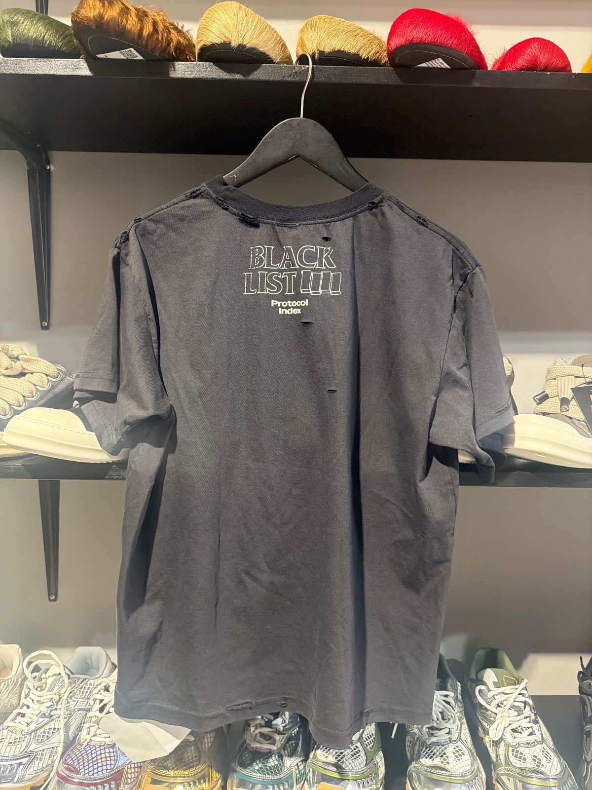 Protocol Index Blacklist Washed Tee