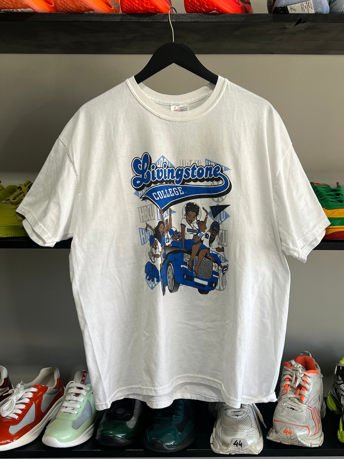 Livingstone College vintage tee