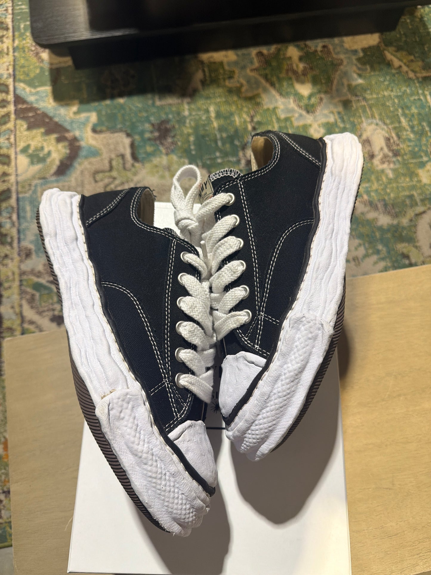Maison Mihara Peterson 23 Black Used Sz 10