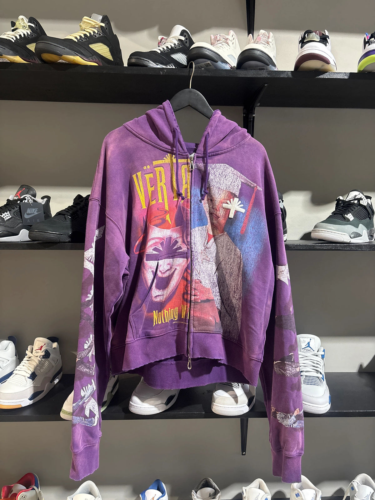 Vertabrae Limited Muse Zip-Up Hoodie Purple