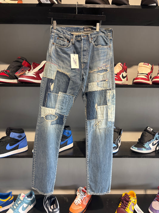 kapital denim repaired jeans
