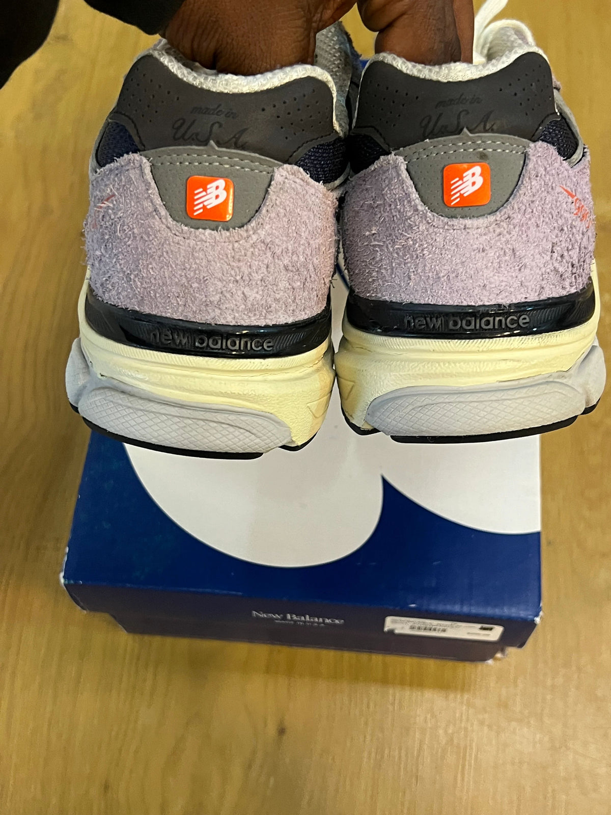 New Balance 990v3 MiUSA Teddy Santis Raw Amethyst - Pre-Owned
