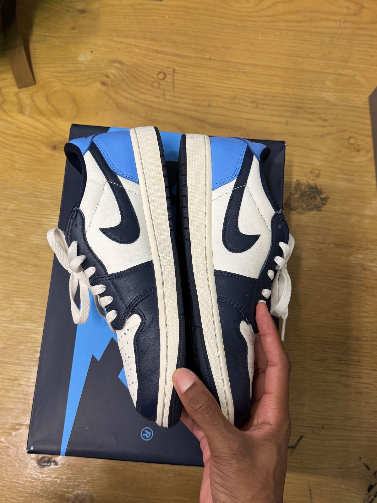 Jordan 1 Low OG Obsidian UNC - Pre-Owned
