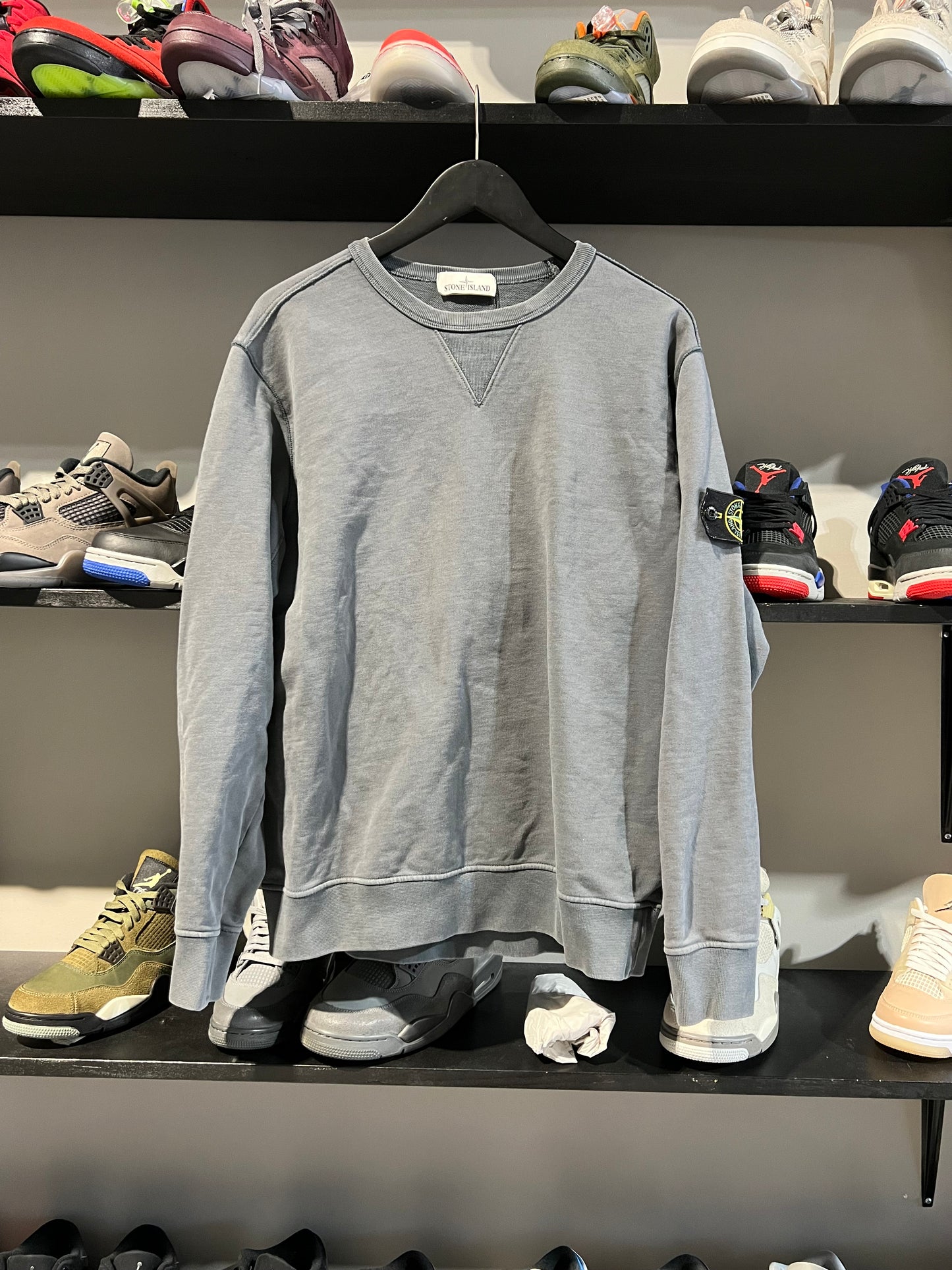 Stone Island Dark Green Crewneck